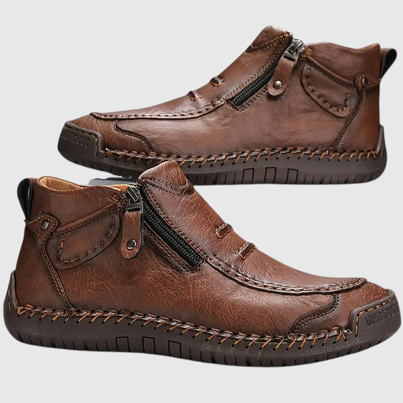 Stylowe i wygodne buty męskie z zamkiem