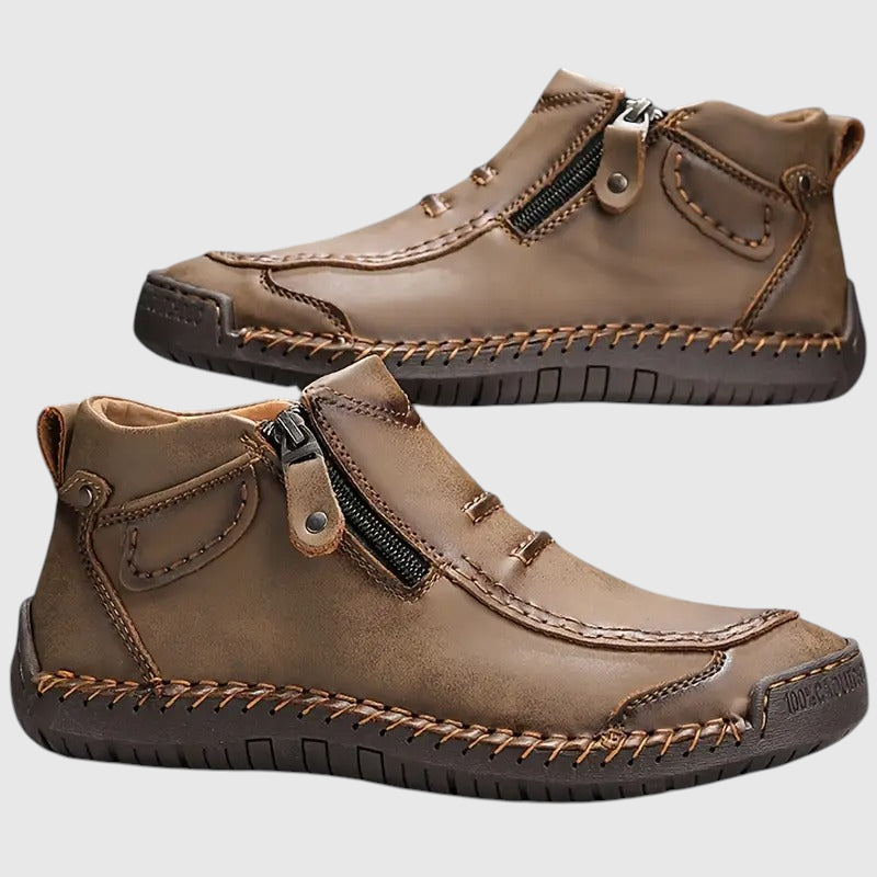 Stylowe i wygodne buty męskie z zamkiem