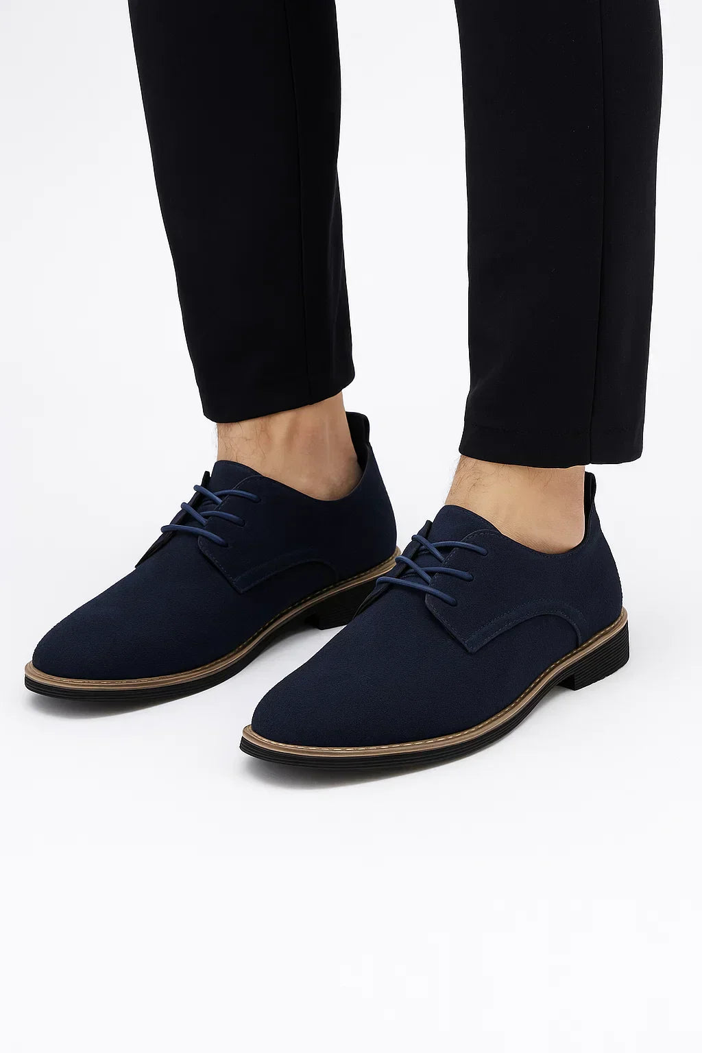 Męskie buty z wiązaniem | Zamsz | Elegancki i wszechstronny