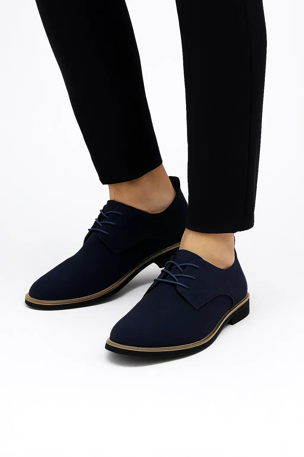 Męskie buty z wiązaniem | Zamsz | Elegancki i wszechstronny