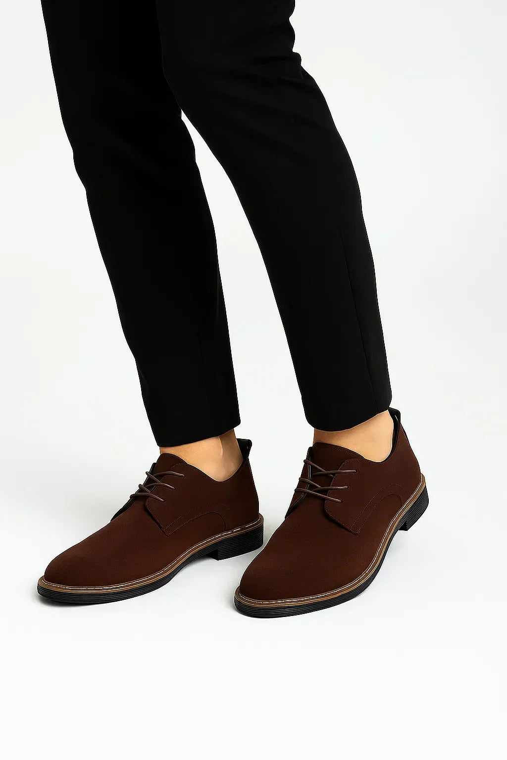 Męskie buty z wiązaniem | Zamsz | Elegancki i wszechstronny